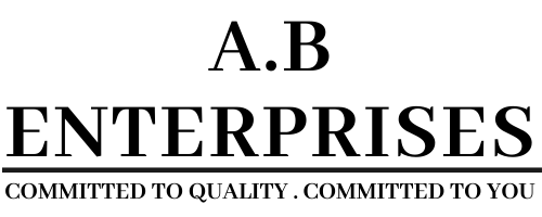 A.B. Enterprises Logo - Manufacturer & Exporter of Cast Iron and Ceramic Hardware