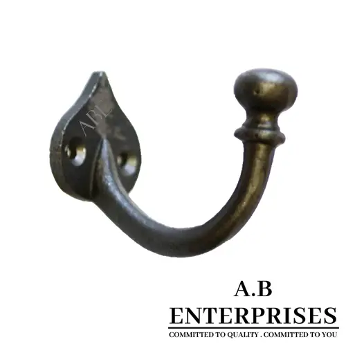 Handcrafted decorative wall hook made in India by A.B. Enterprises – premium home décor and functional accessory