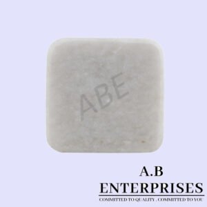 Marble Stone Cabinet Knob in white pattern by A.B. Enterprises India