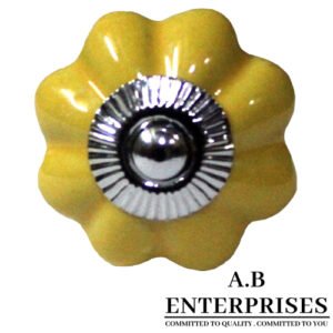Ceramic Cabinet Knob available in all Pantone colors by A.B. Enterprises India