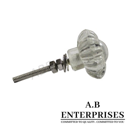 Glass Cabinet Knob Flower Design by A.B. Enterprises India