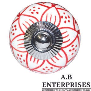 Ceramic Cabinet Knob available in all Pantone colors by A.B. Enterprises India