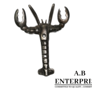 Cast Iron Scorpion Hook – Decorative Wall Hook by A.B. Enterprises